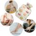 NAANLE Sweet Macaron Hot Water Bottle - 1L Transparent Heat Bottle for Bed Hand & Feet Warmer | Pain Relief & Cold Therapy - Buy Online on GoSupps.com