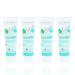 Logodent Spearmint Children tooth gel (4x50 ml) natural active ingredient combination of organic mint organic family and pebble gel vegan fluoride-free natural cosmetics gluten-free