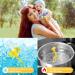 QpenguinBabies Teething Aid - Natural Silicone Baby Teething Rings for Soothing & Cooling | International Shipping Available - Buy Online on GoSupps.com
