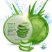 300 ml organic aloe vera gel - Natural Moisturizing Cream moisture cream for body hair care of sunburn repair scars calming and anti -inflammatory 1 ml (1 Pack)