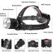AMAKER LED Rechargeable Headlamp | 90000 Lumens | 5 Modes | Waterproof | USB Rechargeable | Adjustable for Outdoor Activities | Black - Buy Online on GoSupps.com