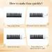 Binglingfunlash Easy Fan Volume Lash Extensions 0.07mm C Curl 17mm - Self Blooming Eyelash Extension Supplies - Buy Online on GoSupps.com