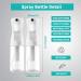 ANGLUX 200ml Empty Fine Mist Spray Bottle 2Pack - Continuous Ultra Fine Spray for Hair & Plants, Skin Care - Clear - Buy Online on GoSupps.com