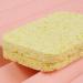 40pcs Kitchen Cleaning Sponge Natural Wood Cotton Dishwashing Sponges Cleaner for Kitchen Bathroom Cleaning Tools - Buy Online on GoSupps.com