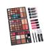 All-in-One 74 Colors Makeup Kit | Complete Cosmetic Palette with Eyeshadows Brushes Lip Gloss Blush & More for Women & Girls - Buy Online on GoSupps.com