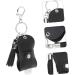 Didiseaon Shampoo Travel Container Perfume Bottle Set Holder Keychain Bottle Cover Keyring Silicone Bottle Caps Travel Hand Bottle Keychain Mini Perfume Bottle Water Bottle Cover 10x4.3cm Black - Buy Online on GoSupps.com