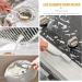 ORIJOYNA 3-Piece Kitchen Cleaning Scrub Brush Set with Stainless Steel Brass and Nylon Bristles - Ideal for Range Hood Degreasing Grime and Rust Removal - Buy Online on GoSupps.com