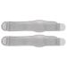 Elbow Compression Sleeve Breathable Lightweight Adjustable Elastic Elbow Support for Sports Gray #211