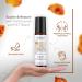 HBNO Organic Frankincense Essential Oil Roll-On 1/3 oz - USDA Certified Travel Size for Aromatherapy Massage & Moisturizer - Buy Online on GoSupps.com