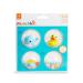 Munchkin Floating Bubbles Bath Toy - 4-Pack Assorted Styles | Fun Bath Time for Kids - Buy Online on GoSupps.com