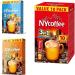 NYCoffee 3 in 1 sachets & NYCoffee 2 in 1|3 Flavours Instant Coffee- Salted Caramel White Coffee With Sugar & White Coffee Bundled with Temas Store Coffee Stirrers |30 Sachets| Add Hot Water & Stir - Buy Online on GoSupps.com