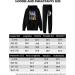 Lojito Youth Pullover Hoodie Sweater and Sweatpants Tracksuit Set - Black - Size 9-10 Years - Buy Online on GoSupps.com