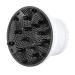 Aisely universal hair diffuser diffuse hair hair dryer attachment for blow dryer with nozzle 1.57-3.14 inches for curly or wavy hair styling white