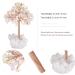 Kyeygwo 3 Color Healing Crystal Money Tree - Feng Shui Gemstone Bonsai Decor | Natural Mountain Druse Base - Buy Online on GoSupps.com