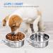 Hniuyun Water Bowl Food Bowl for Kennel Cage Crates 2 Pcs Hanging Pet Bowl Stainless Steel Bowl Quick Lock Bowls for Dog Cat Bird Guinea Pig Rabbit Chicken Coop(14-16cm) L&XL - Buy Online on GoSupps.com