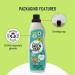 Marcel's Green Soap Washing Liquid 1L - Peach & Jasmine Scent - Buy Online on GoSupps.com