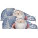 Winter Dwarf Hair Towel 2 Pack - Super Absorbent Quick Dry Hair Turbans for Women & Girls - Perfect Gift - Buy Online on GoSupps.com