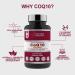 High Absorption CoQ10 200mg Softgel Capsules - 90 Vegan Friendly, UK Made GMP Certified Formula by Intelligent Health - Buy Online on GoSupps.com