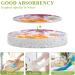 3-Pack Cleaning Kitchen Sponges Oval Oil Painting Daisy Flowers Kitchen Cellulose Dishwashing Wood Pulp Cotton - Buy Online on GoSupps.com
