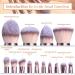 BS-MALL Premium Synthetic Makeup Brushes Set - 14 Rose Brushes Stand Up for Foundation, Powder, Concealers, and Eye Shadows - Buy Online on GoSupps.com