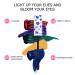 Colored Mascara Set - Waterproof, Long Lasting Volume and Length Fiber Mascara 0.98 Ounce (Pack of 7) - Buy Online on GoSupps.com