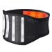 Lumbar pest belts Self-warming back support Double compression pain relief for men women magnetic field therapy waist spine belly support belt (color: black size: xxl (90-105 xxl (90-105kg) black