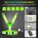 ConKrian LED Reflective Vest - USB Rechargeable Safety Gear for Night Running - Green - Buy Online on GoSupps.com