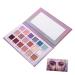Didiseaon 1pc 15 15 Colors Eye Shadow Plate Portable Eyeshadow Compact 15 Colors Eyeshadow Powder