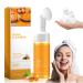 Turmeric Facial Cleanser Turmeric Facial Wash Turmeric Face Wash Foaming Face Wash Turmeric Foaming Cleanser for All Skin Deep Cleaning Moisturizing Easy to Use