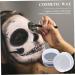  IWOWHERO 2Pcs Cosmetic Wax Makeup Face Skeleton Supplies Pencil Eyeliner Face Paint Kit Matte Wax Paint for Face Waterproof - Buy Online on GoSupps.com