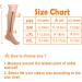 Buy Knee High Compression Stockings with Zipper & Pocket Belt - 2 Pairs XXL for Varicose Veins Edema & Outdoor Sports - Buy Online on GoSupps.com