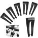 6 pieces stove button child lock stove rotary buttons stove protection baby fuse stove buttons stove protectionqitter without dismantling (black) without a button (black)