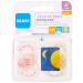 MAM Original Night Pacifiers Set of 2 - Rubber 6+ Months Pink Fuchsia with Pacifier Box - International Shipping Available - Buy Online on GoSupps.com
