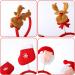 4 Pieces Christmas Headbands Christmas Party Costume Headwear Reindeer Santa Christmas Socks Headbands Christmas Party Headwear Christmas Hair Band for Christmas Holiday Party and Decoration - Buy Online on GoSupps.com