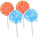 12 Pcs Lollipop Keychain Key Fob Lollipops DIY Pendant Charms DIY Lollipop Charms Self Made Bracelet 6X3CMx2pcs Assorted Colorx2pcs - Buy Online on GoSupps.com