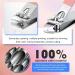 Women's Manicure Set 10 in 1 Nail Clipper Kit with Luxury Leather Bag - Pink | Travel-Friendly & Great Gift Choice - Buy Online on GoSupps.com