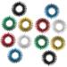 Ultechnovo 24 STK Spiky Finger Massage Rings | Noiseless Roller Stress Relief & Kidcraft Game Set | Finger Massage Device for Kids & Adults - Buy Online on GoSupps.com