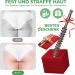 Premium Wooden Fascia Roller & Massage Scooter for Muscle Relaxation | Beech Wood Gua Sha & Anti-Cellulite Tool - Buy Online on GoSupps.com