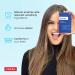 Zimba Teeth Whitening Strips - Vegan Stain Remover White Strips - Hydrogen Peroxide Teeth Whitener - Spearmint Flavor - 28 Strips (14-Day Treatment) - Buy Online on GoSupps.com
