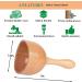 Wood Therapy Massage Tool for Body Sculpting and Pain Relief - Rubber Wood Cup - Buy Online on GoSupps.com