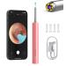 BEBIRD Ear Wax Removal Ear Cleaner with Ear Camera 5 Megapixels 1080P Ear Scope Ear Picker with 6 LED Lights Full Set Ear Wax Removal Tool with 4 Ear Scoops Pink