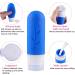Travel Bottles Set - 16 Silicone BPA-Free 90ml Bottles for Easy Travel Packing - Buy Online on GoSupps.com