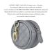 Harayaa Pacifier Holder with Clip & Bag | Gray Pacifier Pendant for Strollers & Diaper Bags | Store 2 Pacifiers - Buy Online on GoSupps.com