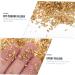 FOYTOKI 1 Glass Chip Glass Charms Filling Shiny Nail Stickers DIY Fillers Nail Nail Art Charms Manicure Charm Epoxy Filling DIY Glass Fillers Nail Art Rhinestones Epoxy Charms 0.5X0.3cm Golden - Buy Online on GoSupps.com