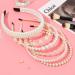 Sliverdew 6 Pack Pearl Headband Set for Women - White Faux Pearl Rhinestones Hairbands for Bridal & Wedding Hair Accessories - Buy Online on GoSupps.com