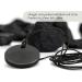 DOJA Barcelona Shungite Pendant Necklace - 32mm Round Elite Shungite Healing Stones for Water Purification - Buy Online on GoSupps.com