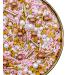 Rose Gold Sprinkles 120g/ 4.2oz- Christmas Edible for Cake and Cupcake Sprinkles with Assorted Shapes and Sizes for Parties Metallic Sprinkle Mix for Cookies Ice Cream Cake and Cupcake Decorating