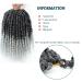 10 Inch Pre-twisted Grey Passion Twist Crochet Hair (Pack of 7) - Short Soft Pre-looped Braids for Black Women - Buy Online on GoSupps.com
