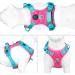 Phoepet No Pull Dog Harness - Reflective Vest with Soft Training Handle for All Sizes (Pink & Green) - Buy Online on GoSupps.com