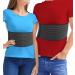 Rib Brace Chest Binder  Rib Belt to Reduce Rib Cage Pain. Chest Compression Support for Rib Muscle Injuries, Bruised Ribs or Rib Flare. Breathable Chest Wrap Breast Binder for Women or Men (Large/XL) L/XL (37" to 48")